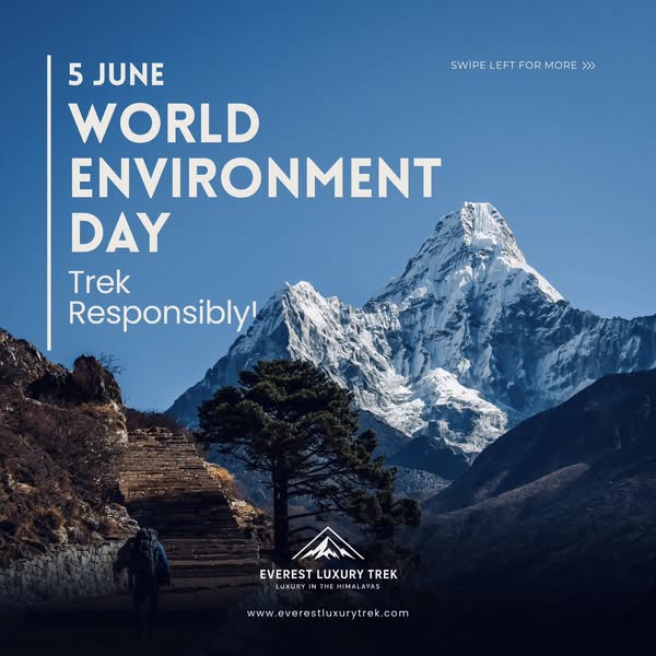 This World Environment Day… let’s do more than just reach the summit — let’s protect the trail too. 